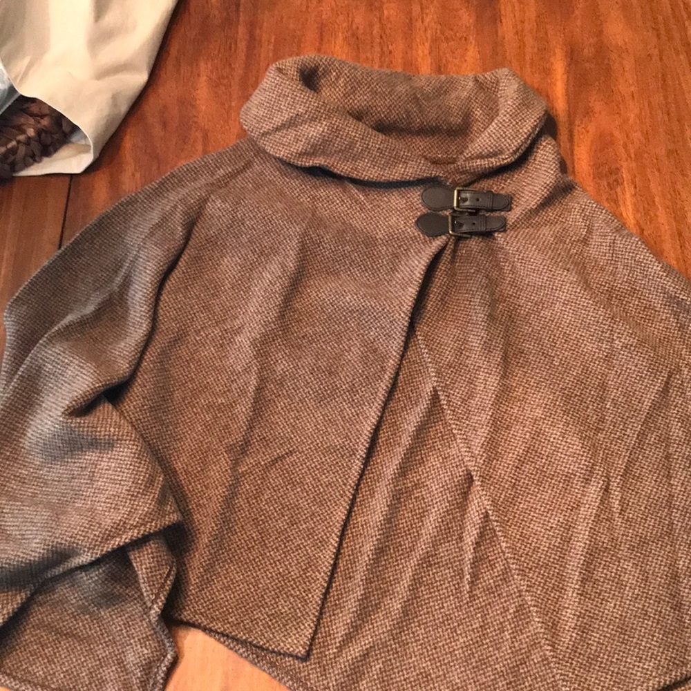 Ralph Lauren Dark Brown Shawl